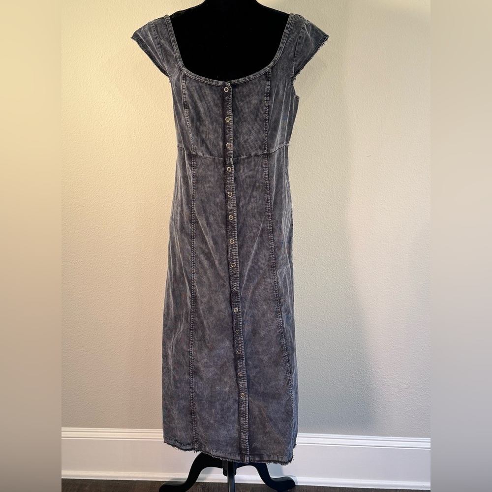 Urban Outfitters Cord Midi Dress NWOT Size Large